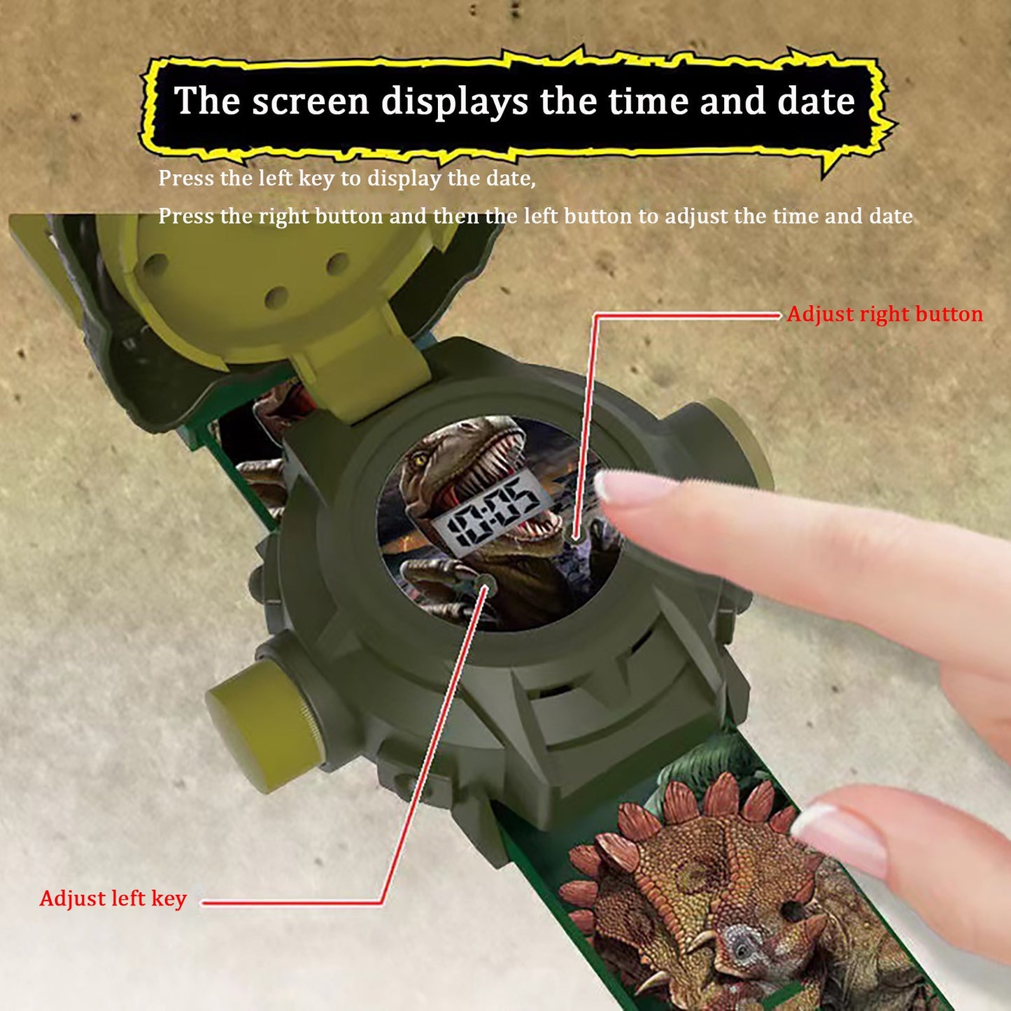 Cartoon Projection Watch