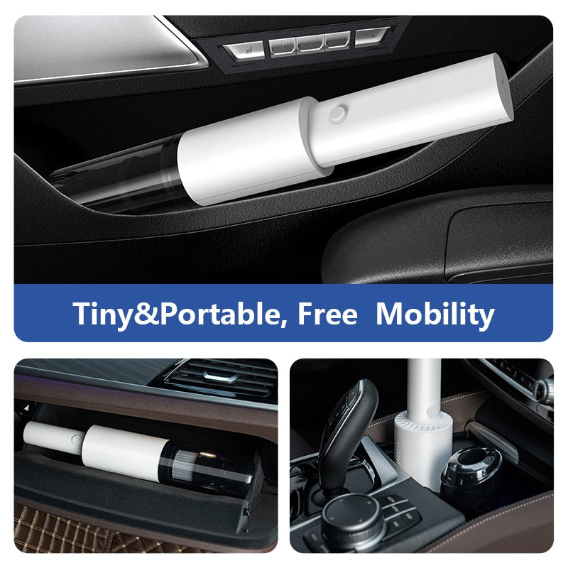 Car home dual-use wireless handheld blind spot vacuum cleaner