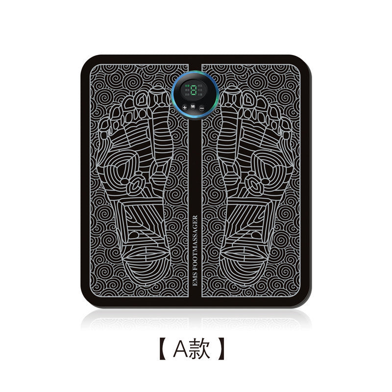 Foot Massage Pulse Foot Massage Mat EMS Physiotherapy Foot Therapy Machine USB Charging Moving Foot Foot Massager