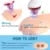 Electric blackhead cleansing and beauty instrument